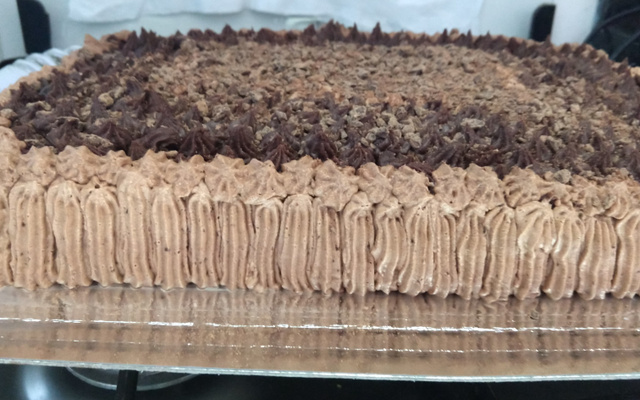 Bolo trufa de maracujá