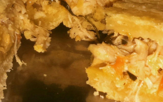 Torta de frango simples