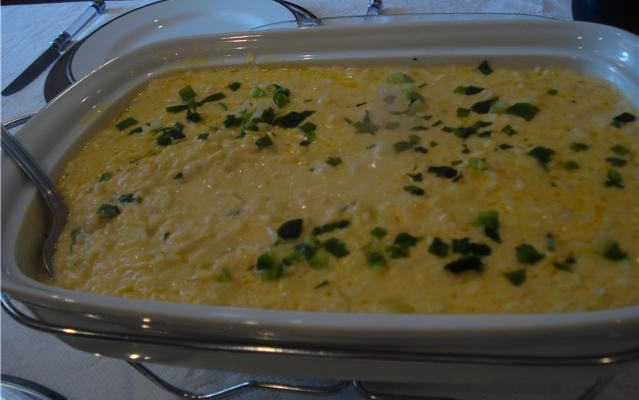 Risoto de alho poró chique da Neneli