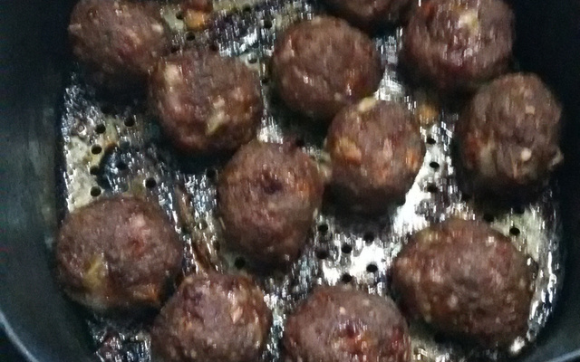 Bolinho de carne diferente na Air Fryer