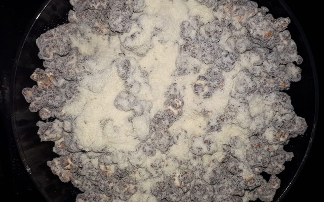 Pipoca doce de chocolate 