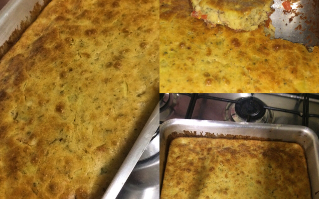 Bolo salgado da mamãe