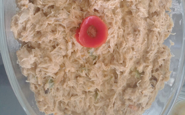 Carne de Siri ao leite de coco