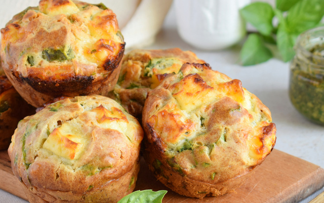 Bolo salgado de caneca