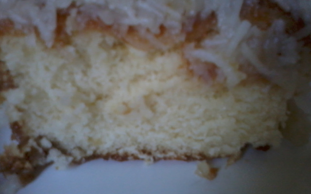 Bolo de coco prático