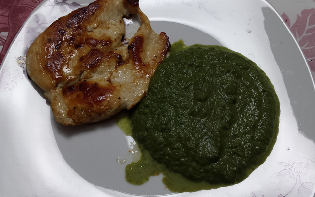 Creme de espinafre simples