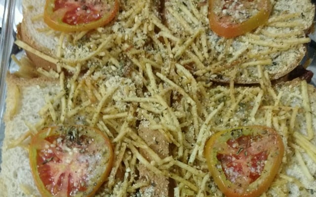 Torta de pão de forma