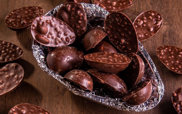 Ovo de Páscoa crocante