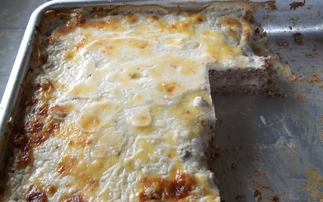 Quibe de forno recheado