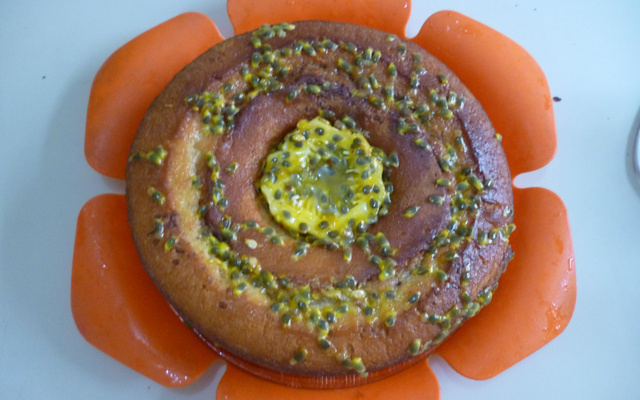 Bolo de maracujá
