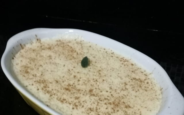 Arroz doce cremoso