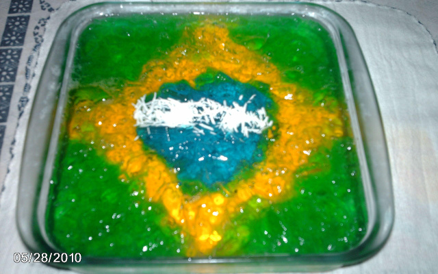 Gelatina copa do Brasil
