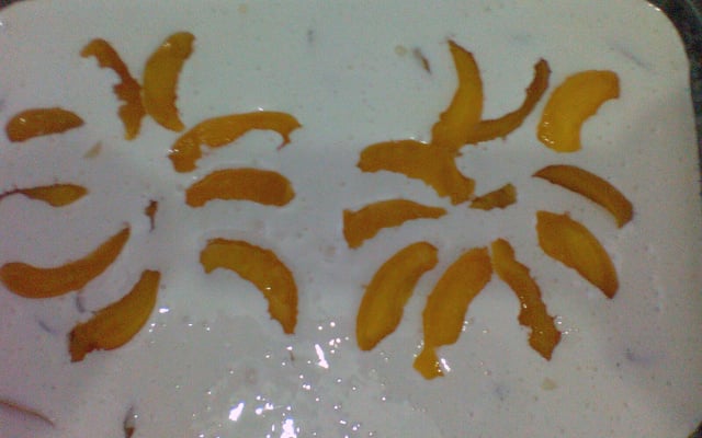 Creme Gelado (maçã ou pêssego)