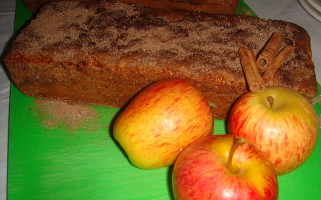 Bolo cuca de maçã