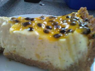 Torta de maracujá da Elia