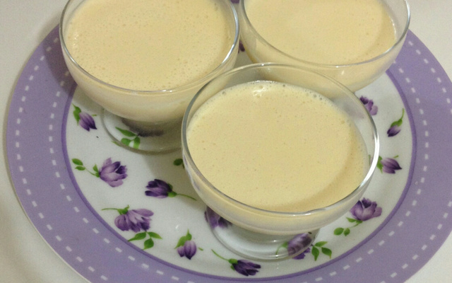 Mousse de leite em pó