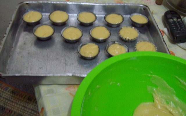 Muffins de Chá Verde