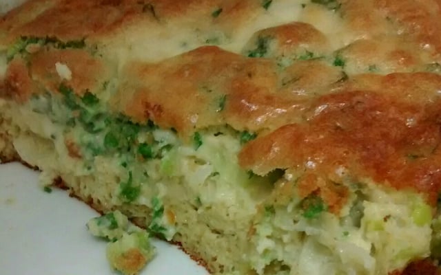 Torta de Alho-poró