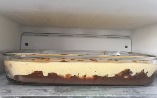 Mousse de Maracujá com Brigadeiro e Bis