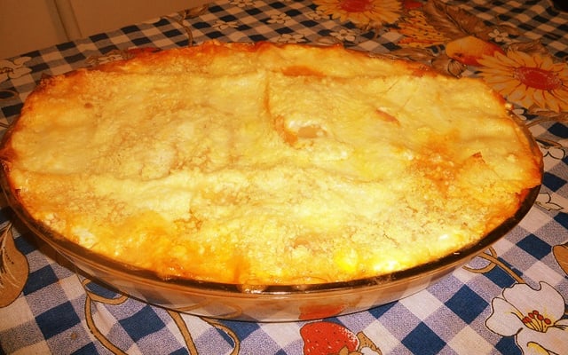 Lasanha de frango especial