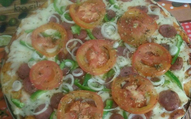 Massa de pizza com fermento de bolo