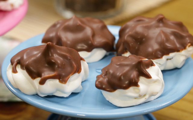 Suspiro de chocolate