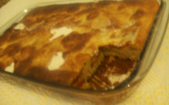 Torta de banana diferente