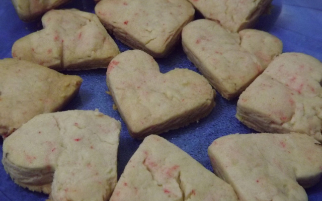 Biscoitos amanteigados