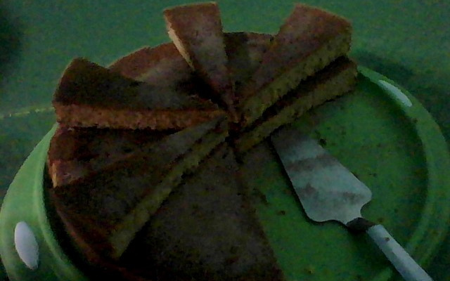 Bolo de milho sem lactose e sem gluten