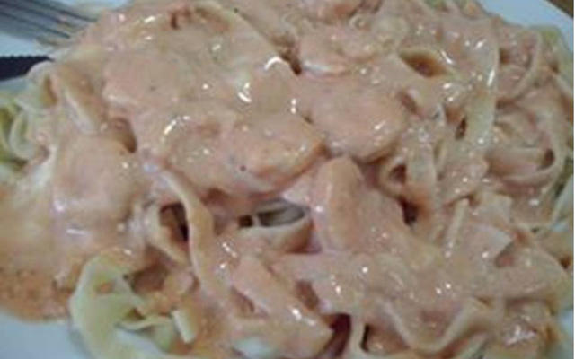 Fettuccine ao camarão