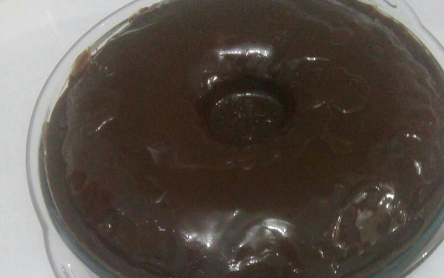 Bolo nega maluca de liquidificador