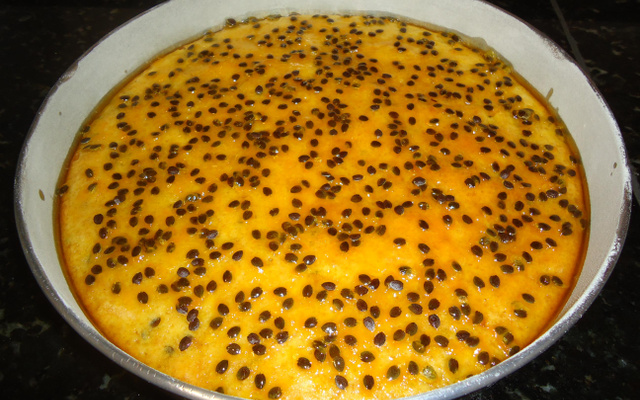 Bolo de maracujá