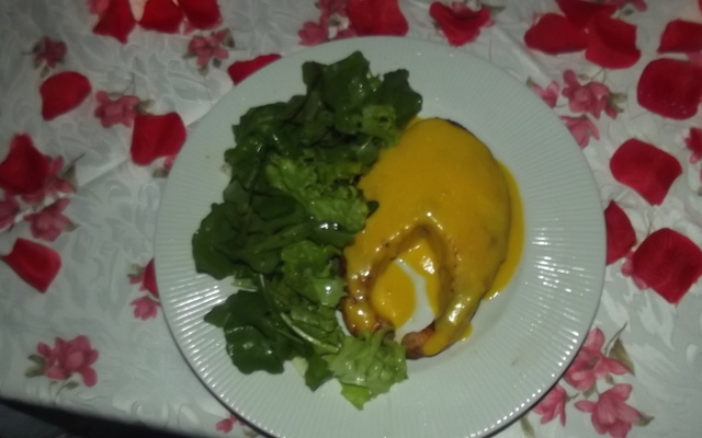 Salmão ao molho de manga