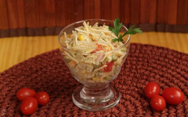 Salpicão de bacalhau