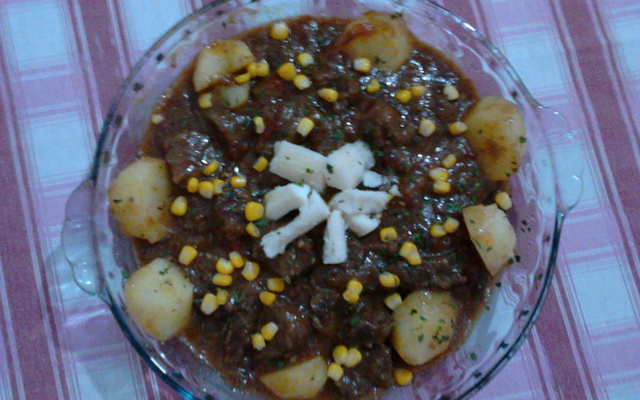 Carne ao molho simples e e saboroso