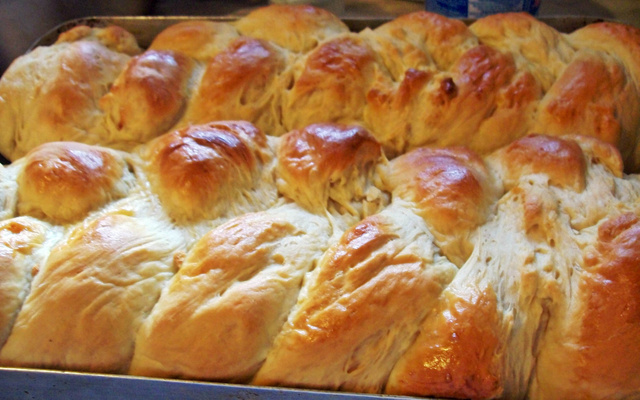 Pão caseiro fofinho