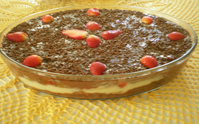 Pavê chá de panela