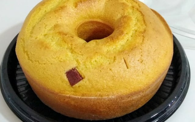 Bolo de fubá de liquidificador super fofo