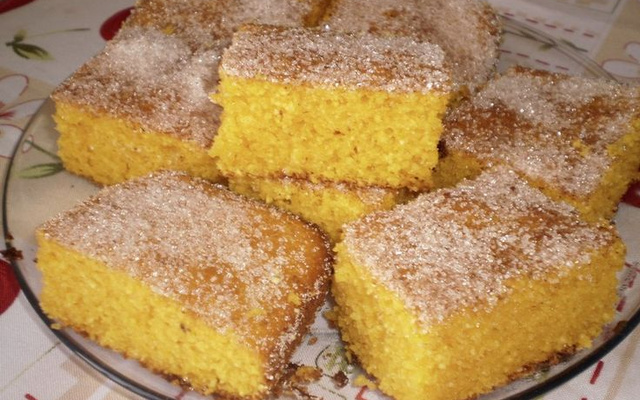 Bolo diet flocão de milho