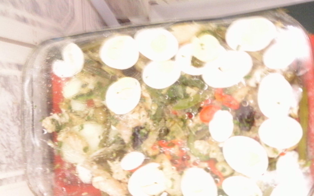 Torta de bacalhau da Flávia Rachel