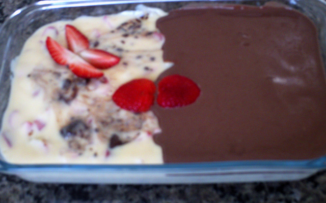 Sobremesa de morango