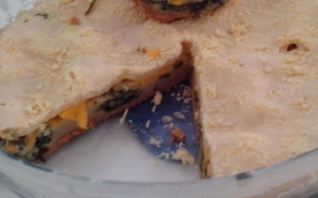 Torta de Espinafre com Queijo