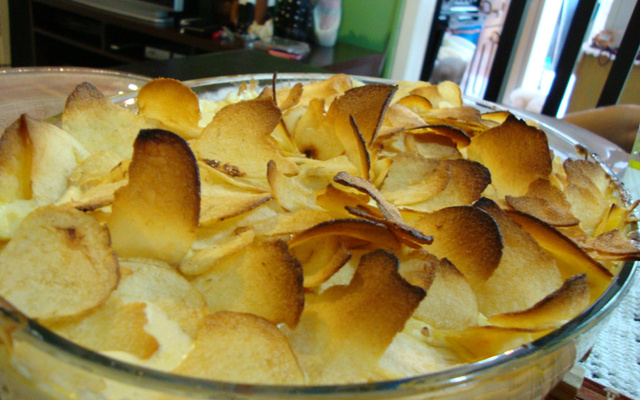 Travessa crocante de frango