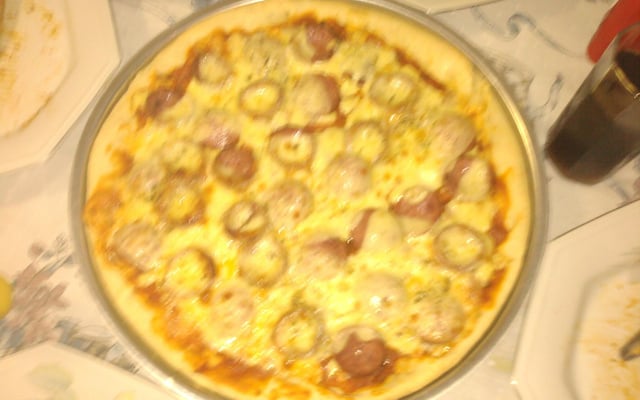 Massa para pizza com fermento químico