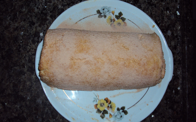 Rocambole de doce de leite