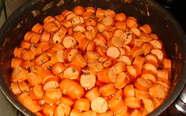 Cachorro quente da Line