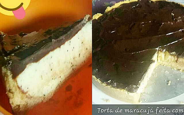 Torta mousse de maracujá