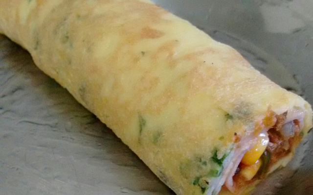 Crepe de tapioca (crepioca)