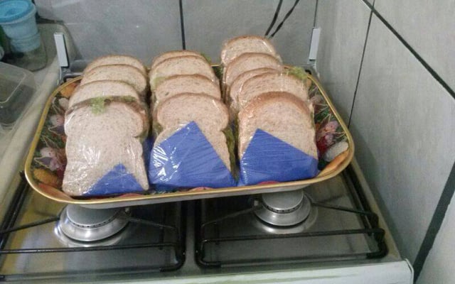 Lanche natural de frango