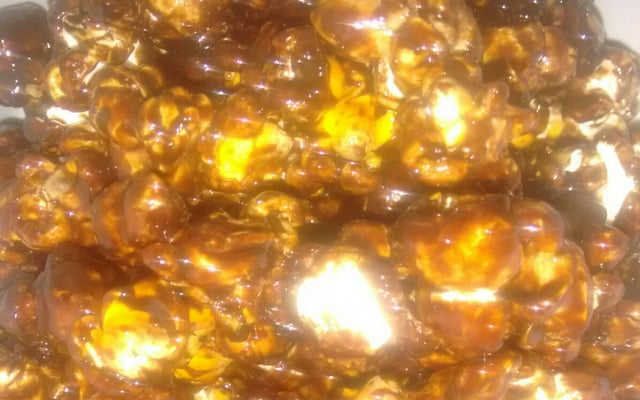 Pipoca doce de chocolate